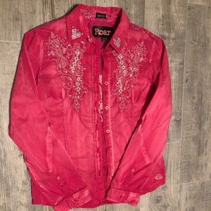 Roar Girl’s XL Fancy Western Shirt